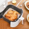 Biomak® 200 Adet Air Fryer Pişirme Kağıdı Tek Kullanımlık Pişirme Kağıdı Delikli Kare Model