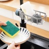 Biomak® Musluk Kenarı Plastik Süngerlik Sabunluk Mutfak Düzenleyici Sünger Sabun Mutfak Organizeri