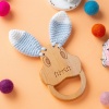 Biomak Hobi Baby Araba Figürlü Organik Ahşap Diş Kaşıyıcı