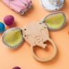 Biomak Hobi Baby Yunus Balığı Figürlü Organik Ahşap Diş K