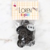 Biomak Loren Manyetik Antrasit Metal 5li Çıt Çıt