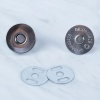 Biomak Loren Manyetik Gümüş Metal 5 li Çıt Çıt Set
