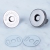 Biomak Loren Manyetik Mat Gümüş Metal 5 li Çıt Çıt Set
