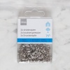 Biomak Loren Metal Çıt Çıt - 34 lü Gümüş