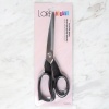 Biyomak® Loren Crafts Plastik Saplı Titanyum Makas Siyah LR