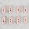 Biomak® Loren Crafts pudra pembe 8 li çoban düğmesi - 70