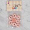 Biomak® Loren Crafts yavruağzı 8 li ayak izi düğme - 434