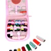 Biomak® İplik Set Fermuarlı Plastik Dikiş Seti Pembe