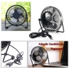 Biyomak® Masaüstü Metal Fan USB Girişli Vantilatör