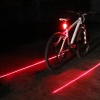 3 Fonksiyon Lazer Şerit 5 Led Stop Bisiklet Lamba 7 Fonksiyon