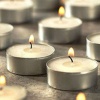 Biyomak® Daire Model Tealight Mum 100 adet