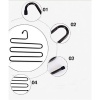 Askı 5 Katlı Metal Pantolon Bluz Elbise Eşarp Askısı