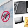 Biyomak® Ayarlanabilir Tek Kanat Yapışkanlı Pencere Cam Sineklik 70x125 cm
