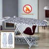 Biyomak® Keçeli Lüks Ütü Masası Örtüsü Lastikli
