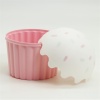 Cupcake Görünümlü Saklama Kabı 1200 ML