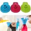 Silicone Folding Funnel Katlanır Huni