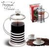 Süzgeçli Çay Kahve Kupası French Press 350 ml
