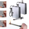 Biyomak® Benzinle Çalışan Metal Tükenmez Kibrit Çakmak