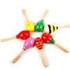 Renkli Ahşap Marakas