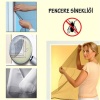 Biyomak® Pratik Kullanımlı Çift Kanat Pencere Sinekliği 100 x 150 cm