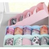 Biyomak® Plastik 5 Gözlü Çekmece İçi Çorap Kravat Düzenleyici Organizer