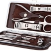 Özel Çantasında Profesyonel Manikür Pedikür Seti 12 Parça