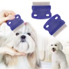 Biyomak® Köpek Kedi Tüy Toplayıcı Avuç İçi Bit Pire Önleyici Tarak