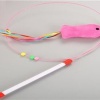 Biyomak® Kedi Oyuncak Peluş Balık Hedef Çıngırak Oyun Oltası 90 cm