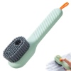 Biyomak® Deterjan Hazneli Süet Bot Nubuk Ayakkabı Temizleme Fırçası Mutfak Banyo Fırçası Çok Amaçlı