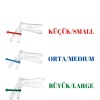 Vaginal Speculum S/M/L Vajinal Spekülüm 3lü Paket