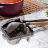 Biyomak® Tencere Kapak Tutuculu Kaşıklıklı Tencere Kapak Standı Pratik Kaşık Kepçe Altlık Düzenleyici