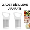 Biyomak® Pratik Kolay Eşit Şekilde Sebze Kesme Dilimleme Aleti Aparatı