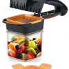 Biyomak® Quick 5 İn 1 Büyük Hazneli Pratik Hızlı Meyve Sebze Doğrayıcı Rende