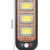 Biyomak® Sensörlü Güneş Enerjisi İle Şarj Olabilen Duvara Monte Solar Aydınlatma  GL-84069