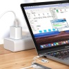 4 Portlu Bağlantı İstasyonu Ultra İnce USB Bölücü TYPE-C tipi Çoklu Arayüz Adaptörü Multi Usb Çoklayıcı