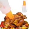 Biyomak® Silikon Pompalı Hazneli Yağ Sos Yumurta Fırça Barbekü Izgara Ölçek