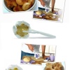 Biyomak® Kurabiye Ruleti Çiçek Kalp Üçgen Muffin şekillerinde Kurabiye Şekillendirici