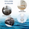 Biyomak® Gri Su Sızdırmaz  Banyo Mutfak Lavabo Küvet İzolasyon Şerit Bant