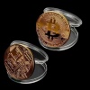 Biyomak® Bitcoin Madeni Hatıra Parası Madeni Bitcoin Hediye Sikke Para