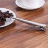 Biyomak® Mandallı Kahve Ölçü Kaşığı Silver Çok Fonksiyonlu Paslanmaz Çelik Kaşık