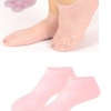 1 çift silikon jel topuk nemlendirici çorap ayak bakımı çatlama koruyucu krem çorabı