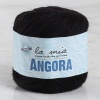 Biyomak® La Mia Angora 50gr Siyah El Örgü İpi - L006 - 33810