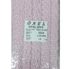 ® Dantel Polyester Sanal Tül Bant Açık Pembe 15 Metre En 3 cm ON-1518-AP