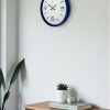 Biyomak® 36 Cm Lacivert Dekoratif Duvar Saati