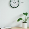 Biyomak® 36 Cm Yeşil Dekoratif Duvar Saati