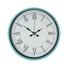 Biyomak® 36 Cm Turkuaz Dekoratif Duvar Saati