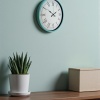 Biyomak® 36 Cm Turkuaz Dekoratif Duvar Saati