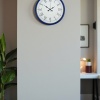 Biyomak® 36 Cm Lacivert Dekoratif Duvar Saati