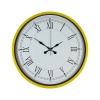 Biyomak® 36 Cm Sarı Dekoratif Duvar Saati