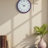 Biyomak® 36 Cm Mor Dekoratif Duvar Saati